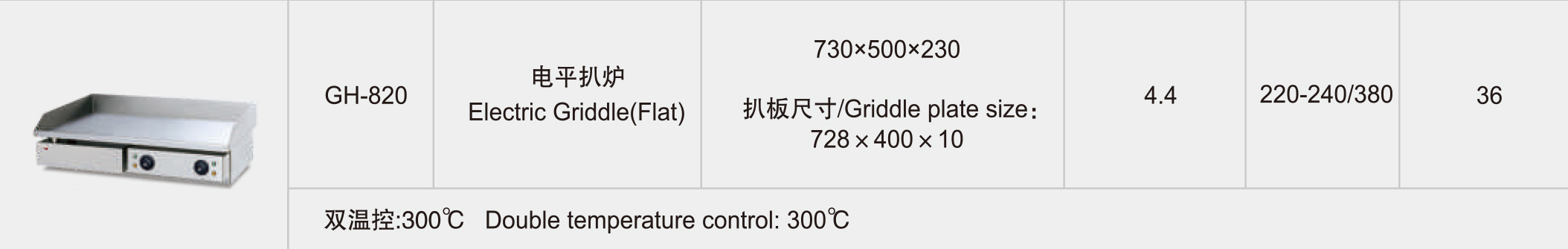 GH-820电平扒炉-新粤海(图2)